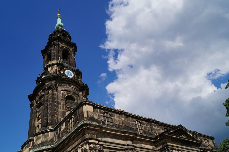 Die Dresdner Kreuzkirche © pixabay